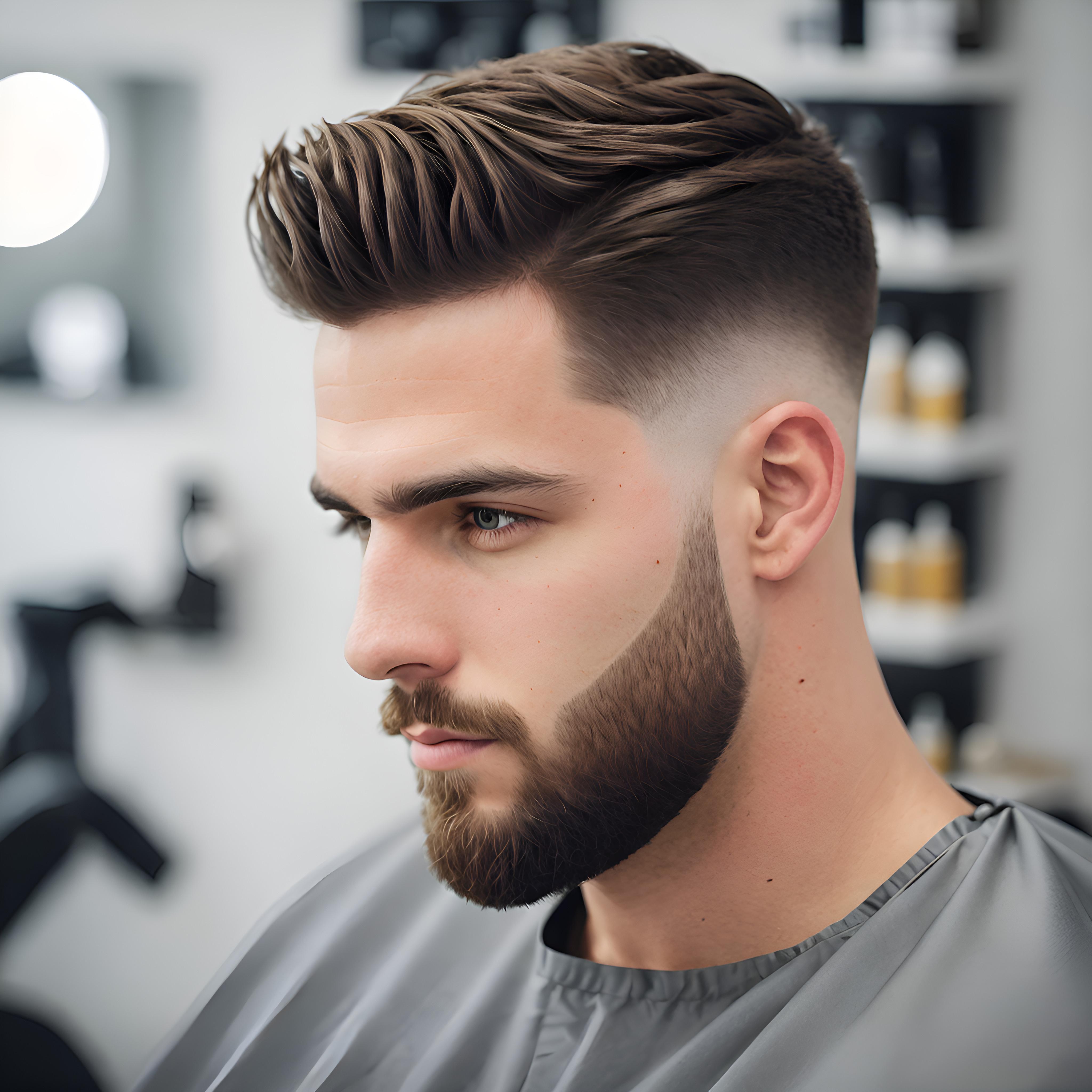 Mens grooming and waxing - clean styled finish